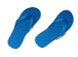 Beach flip-flops